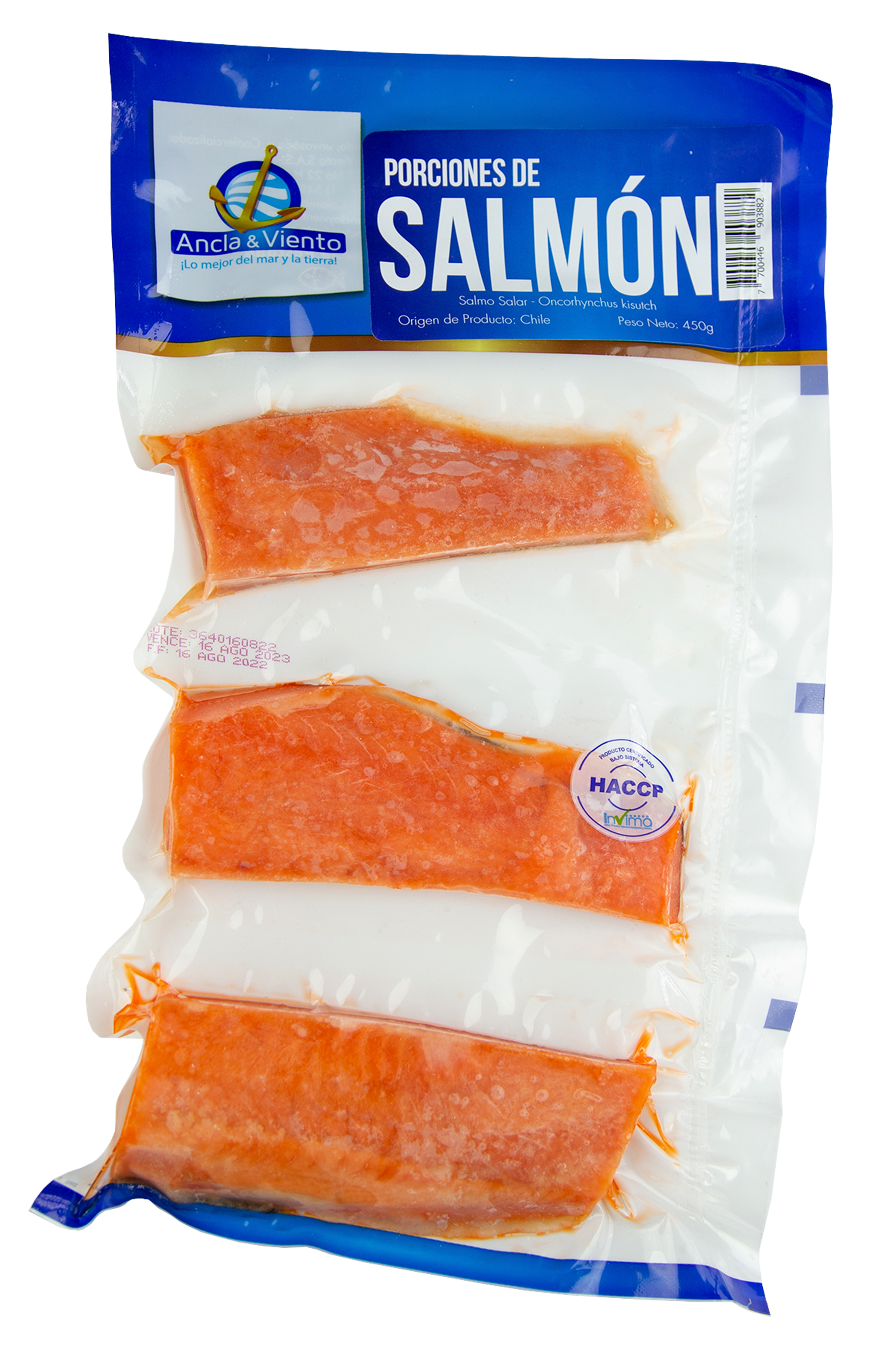 PORCIONES DE SALMON CHILENO